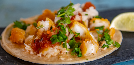 Baja fish tacos